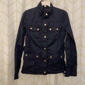 J. Crew navy jacket size tall xs